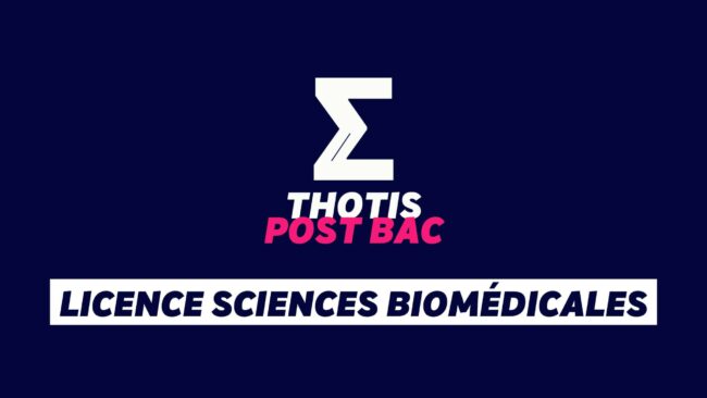 Licence Sciences biomédicales Licence Sciences biomédicales