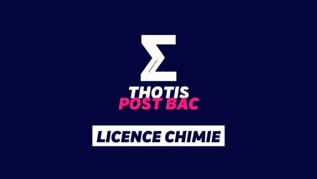 licence chimie